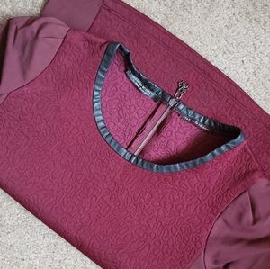 MOVING SALE Maison scotch burgundy top
